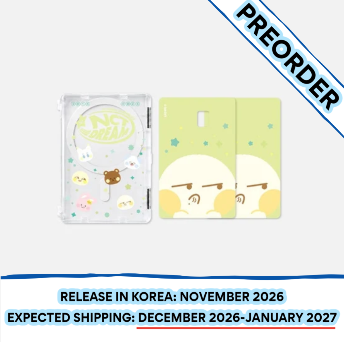 [PREORDER] [SHIPS IN DEC 2026-JAN 2027] NCT DREAM - 10TH ANNIVERSARY OFFICIAL MD MAGNETIC CARD CASE SET (Member Choice)