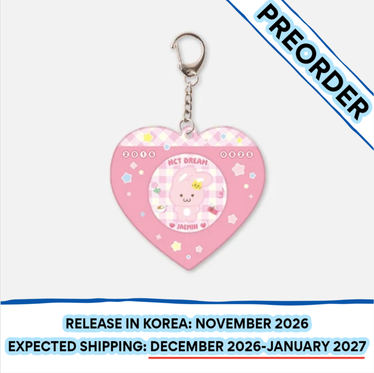 [PREORDER] [SHIPS IN DEC 2026-JAN 2027] NCT DREAM - 10TH ANNIVERSARY OFFICIAL MD PIN BUTTON KEYRING (Member Choice)
