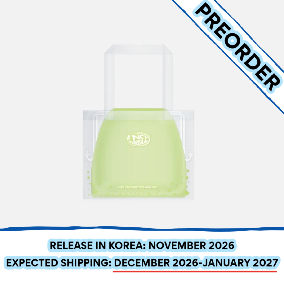 [PREORDER] [SHIPS IN DEC 2026-JAN 2027] NCT DREAM - 10TH ANNIVERSARY OFFICIAL MD BAG