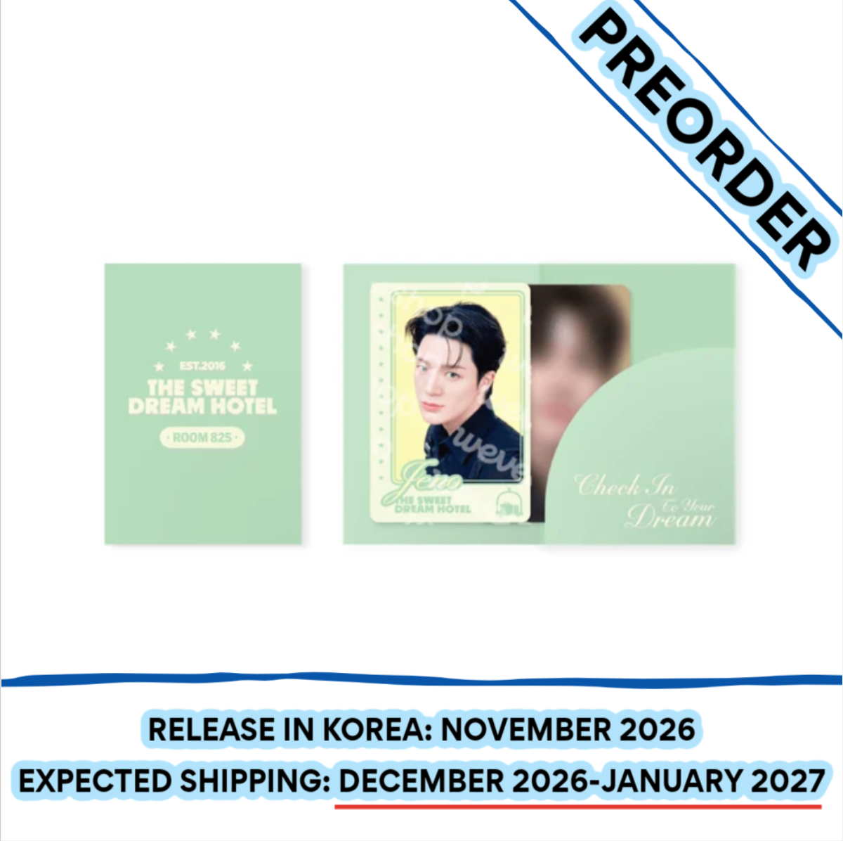 [PREORDER] [SHIPS IN DEC 2026-JAN 2027] NCT DREAM - THE SWEET DREAM HOTEL 10TH ANNIVERSARY PARTY OFFICIAL MD RANDOM TRADING CARD SET