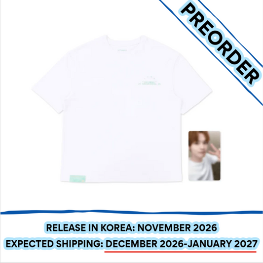 [PREORDER] [SHIPS IN DEC 2026-JAN 2027] NCT DREAM - THE SWEET DREAM HOTEL 10TH ANNIVERSARY PARTY OFFICIAL MD T-SHIRT SET (One Size) (Member Choice)