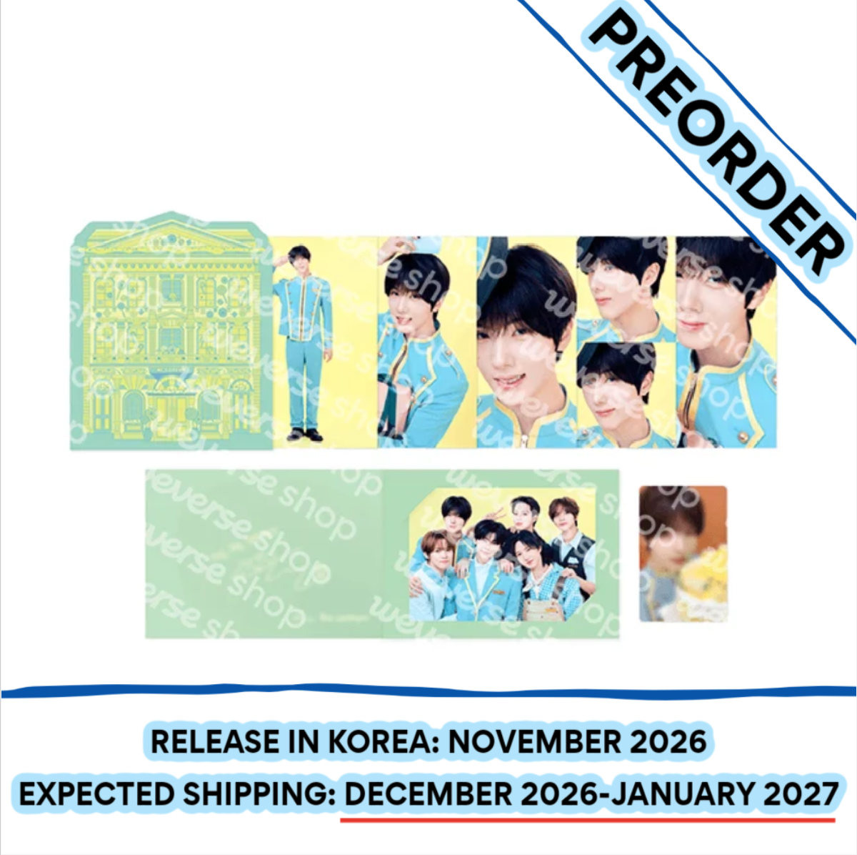 [PREORDER] [SHIPS IN DEC 2026-JAN 2027] NCT DREAM - THE SWEET DREAM HOTEL 10TH ANNIVERSARY PARTY OFFICIAL MD POSTCARD SET (Member Choice)