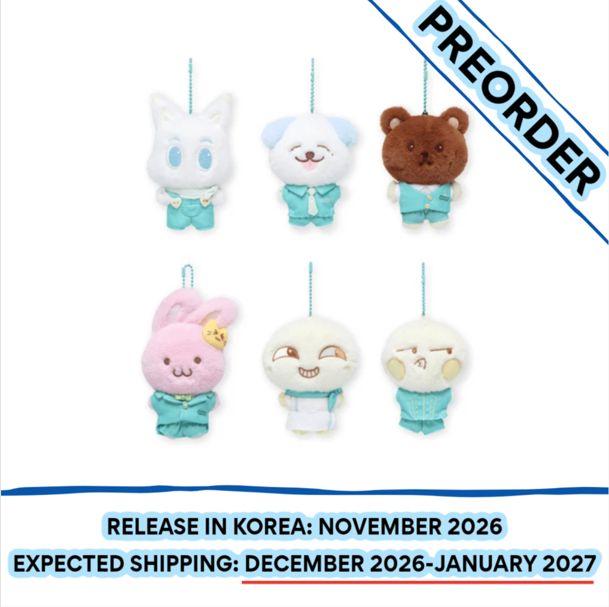 [PREORDER] [SHIPS IN DEC 2026-JAN 2027] NCT DREAM - THE SWEET DREAM HOTEL 10TH ANNIVERSARY PARTY OFFICIAL MD THE SWEET DREAM HOTEL DOLL (Member Choice)