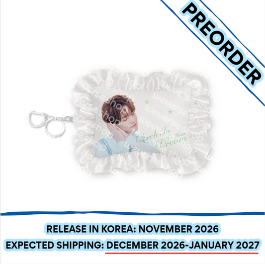 [PREORDER] [SHIPS IN DEC 2026-JAN 2027] NCT DREAM - THE SWEET DREAM HOTEL 10TH ANNIVERSARY PARTY OFFICIAL MD PILLOW KEYRING (Member Choice)
