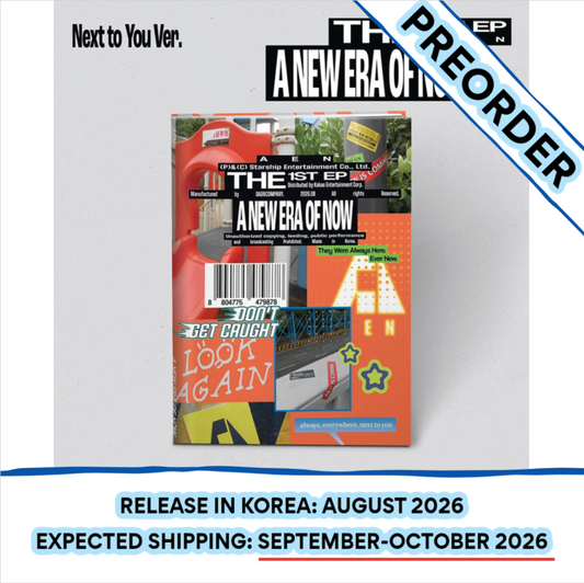 [PREORDER] [SHIPS IN SEPT-OCT] AEN - 'A NEW ERA OF NOW' 1ST EP ALBUM STANDARD Next To You Ver.