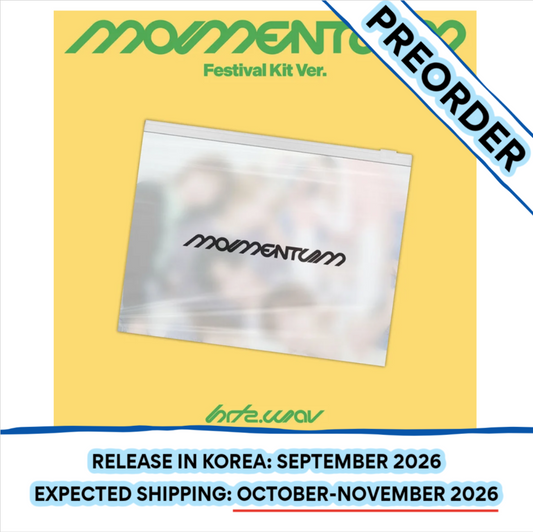 [PREORDER] [SHIPS IN OCT-NOV] HRTZ.WAV - THE SECOND WAVE : MOMENTUM 2ND MINI ALBUM FESTIVAL KIT