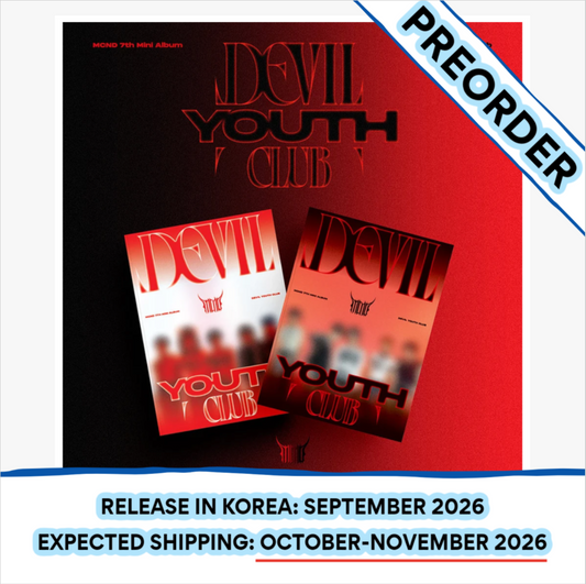 [PREORDER] [SHIPS IN OCT-NOV] MCND - 'DEVIL YOUTH CLUB' 7TH MINI ALBUM STANDARD (Version Choice)