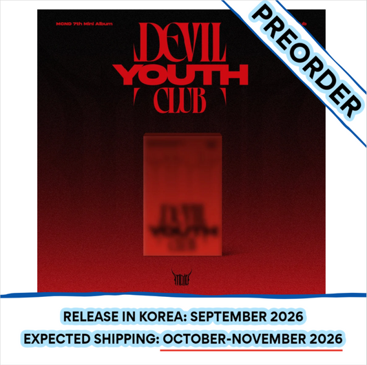 [PREORDER] [SHIPS IN OCT-NOV] MCND - 'DEVIL YOUTH CLUB' 7TH MINI ALBUM -POCA BOX Ver.