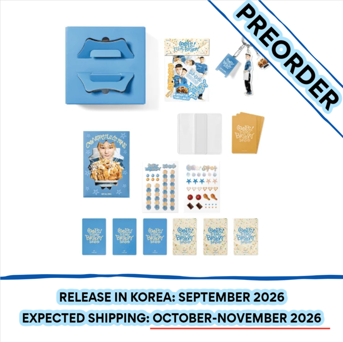 [PREORDER] [SHIPS IN OCT-NOV] BOYNEXTDOOR - [OOPS! IT'S SUNGHO'S BIRTHDAY] BIRTHDAY BOX