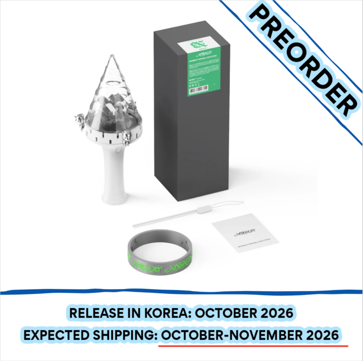 [PREORDER] [SHIPS IN NOV-DEC] NEWBEAT - OFFICIAL LIGHT STICK