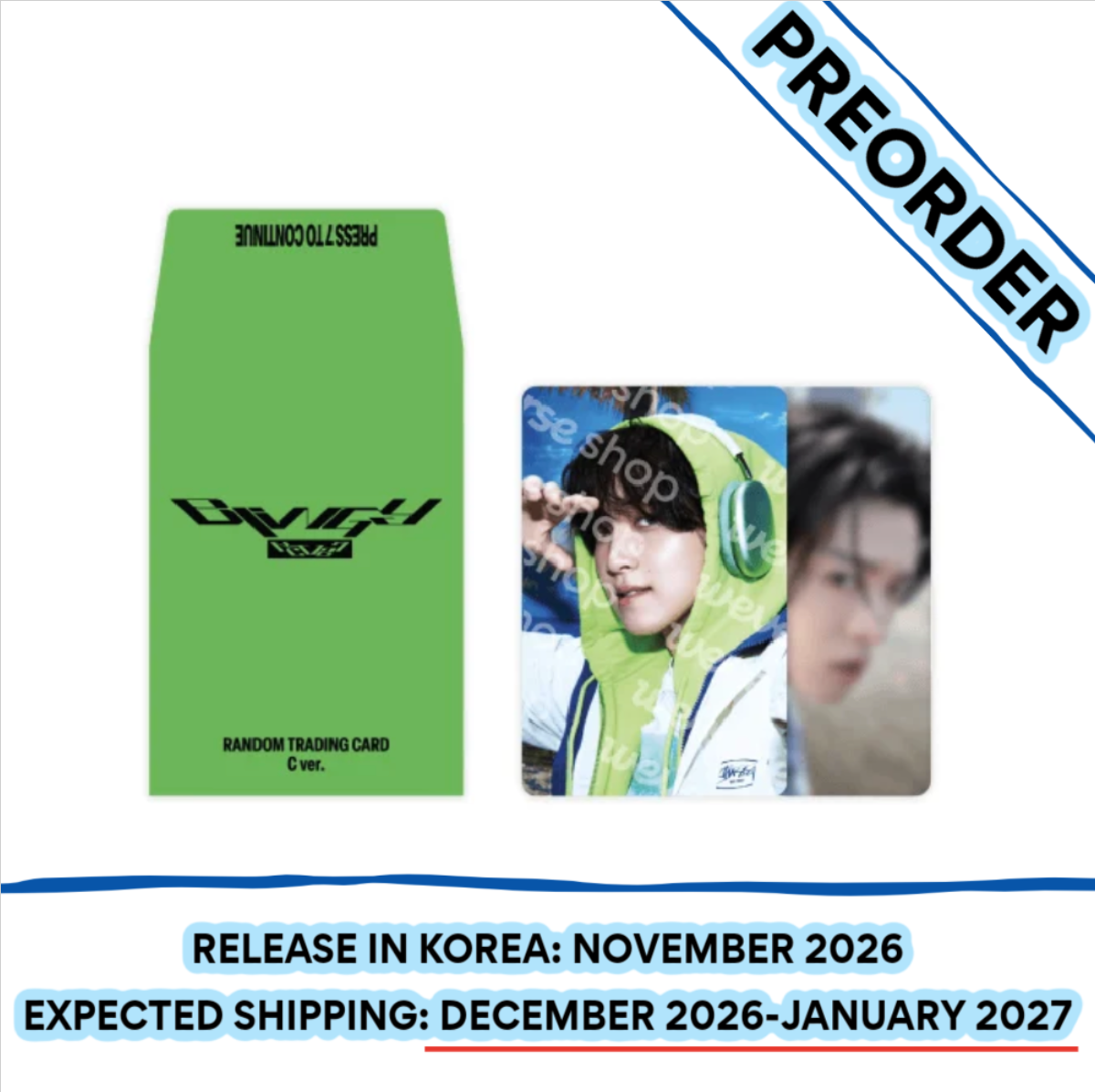 [PREORDER] [SHIPS IN DEC 2026-JAN 2027] NCT 127 - 'BLING POP UP OFFICIAL MD' RANDOM TRADING CARD C