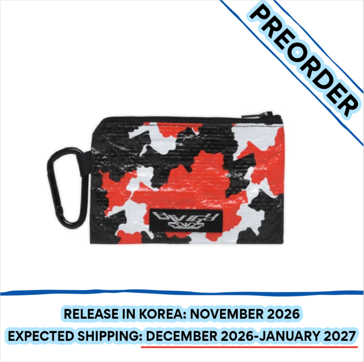 [PREORDER] [SHIPS IN DEC 2026-JAN 2027] NCT 127 - 'BLING POP UP OFFICIAL MD' CARD WALLET
