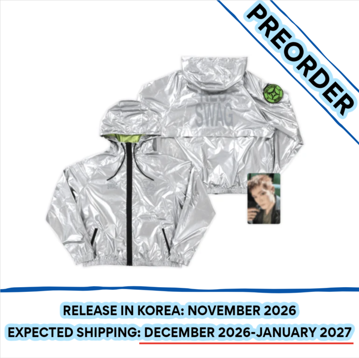 [PREORDER] [SHIPS IN DEC 2026-JAN 2027] NCT 127 - 'BLING POP UP OFFICIAL MD' NEO SWAG JACKET SET (Member Choice)