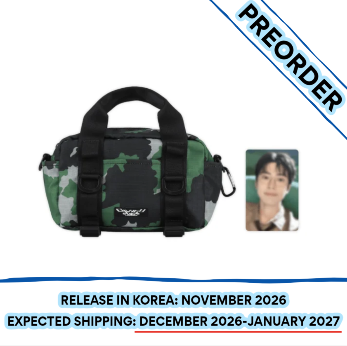 [PREORDER] [SHIPS IN DEC 2026-JAN 2027] NCT 127 - 'BLING POP UP OFFICIAL MD' MINI BAG SET (Member Choice)