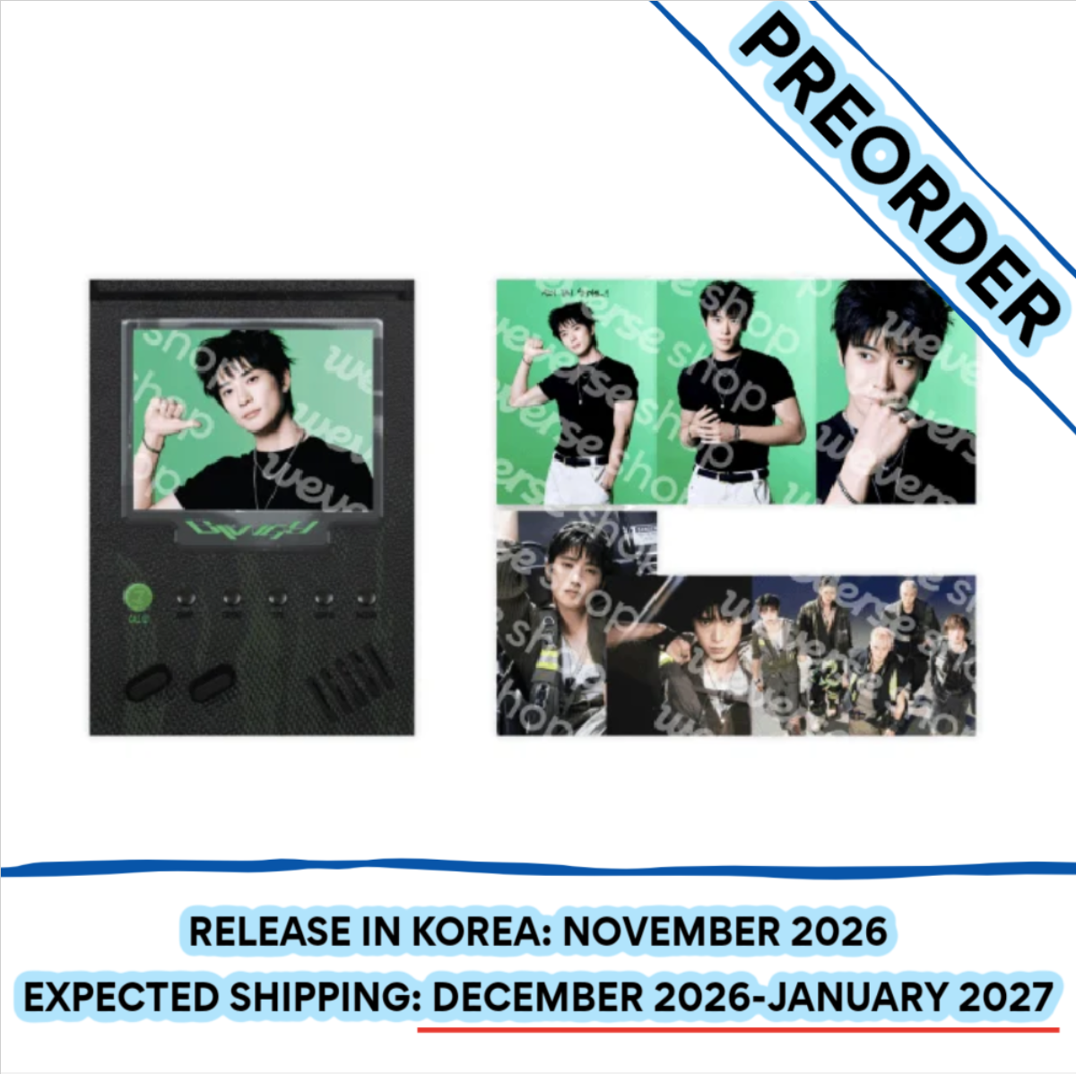 [PREORDER] [SHIPS IN DEC 2026-JAN 2027] NCT 127 - 'BLING POP UP OFFICIAL MD' CALL127 PHOTO SET (Member Choice)