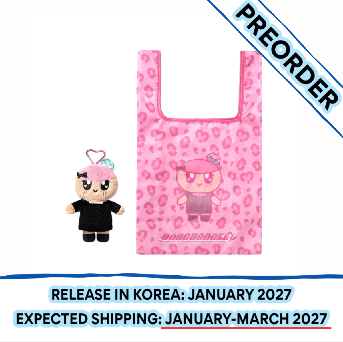 [PREORDER] [SHIPS IN JAN-MAR 2027] SEVENTEEN - 'BONGBONGEE OFFICIAL MD' ECO BAG