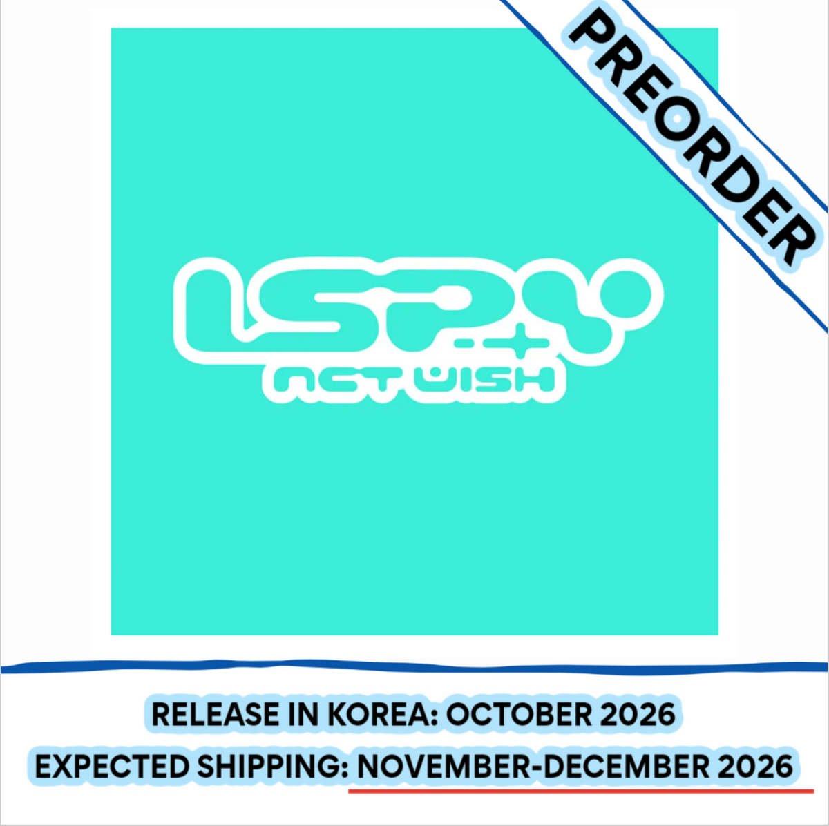 [PREORDER] [SHIPS IN NOV-DEC 2026] NCT WISH - I SPY 4th Mini Album ACRYLIC STAND Ver. (RANDOM)