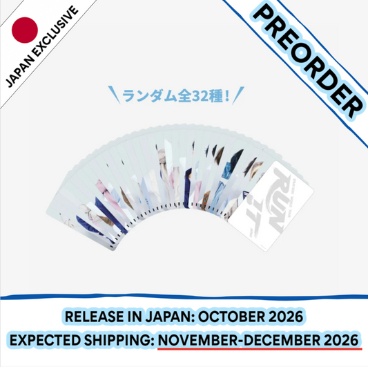 [PREORDER] [SHIPS IN NOV-DEC] Stray Kids - World Tour [RUN IT JAPAN] OFFICIAL MD 2ND LINEUP - RANDOM PHOTO CARD