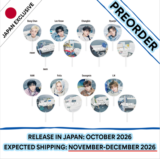 [PREORDER] [SHIPS IN NOV-DEC] Stray Kids - World Tour [RUN IT JAPAN] OFFICIAL MD 2ND LINEUP - IMAGE PICKET [B] (Member Choice)