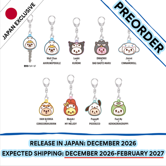 [PREORDER] [SHIPS IN DEC 2026-FEB 2027] Stray Kids - World Tour [RUN IT JAPAN] OFFICIAL MD 2ND LINEUP - SKZOO X SANRIO CHARACTERS KEY COVER (Skzoo Choice)
