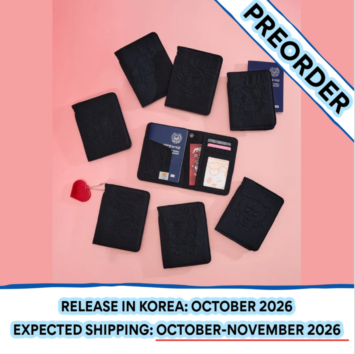 [PREORDER] [SHIPS IN OCT-NOV 2026] ATEEZ - [MIGHTEEZ Rock The Stage] POP-UP MD PASSPORT CASE (Member Choice)