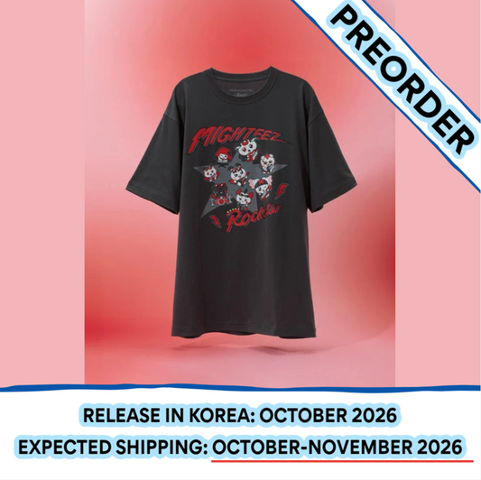 [PREORDER] [SHIPS IN OCT-NOV 2026] ATEEZ - [MIGHTEEZ Rock The Stage] POP-UP MD T-SHIRT (One Size)