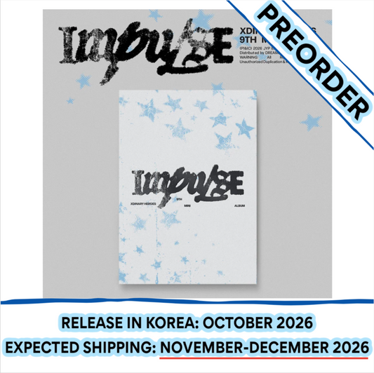 [PREORDER] [SHIPS IN NOV-DEC 2026] XDINARY HEROES - IMPULSE 9th Mini Album - POSTCARD BOOK Ver.