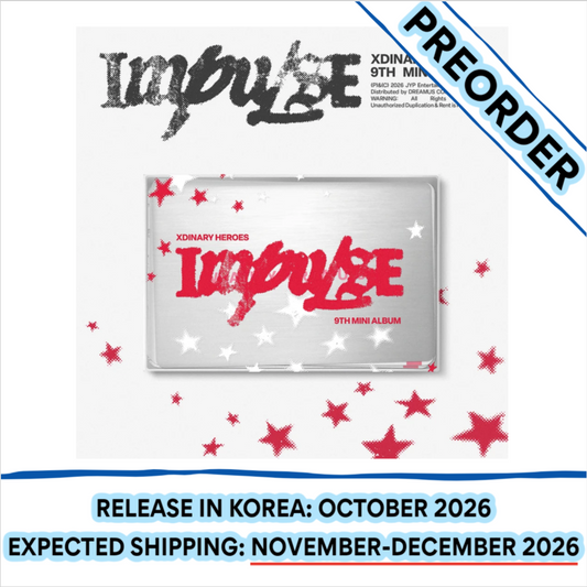 [PREORDER] [SHIPS IN NOV-DEC 2026] XDINARY HEROES - IMPULSE 9th Mini Album - FANS ALBUM Ver.