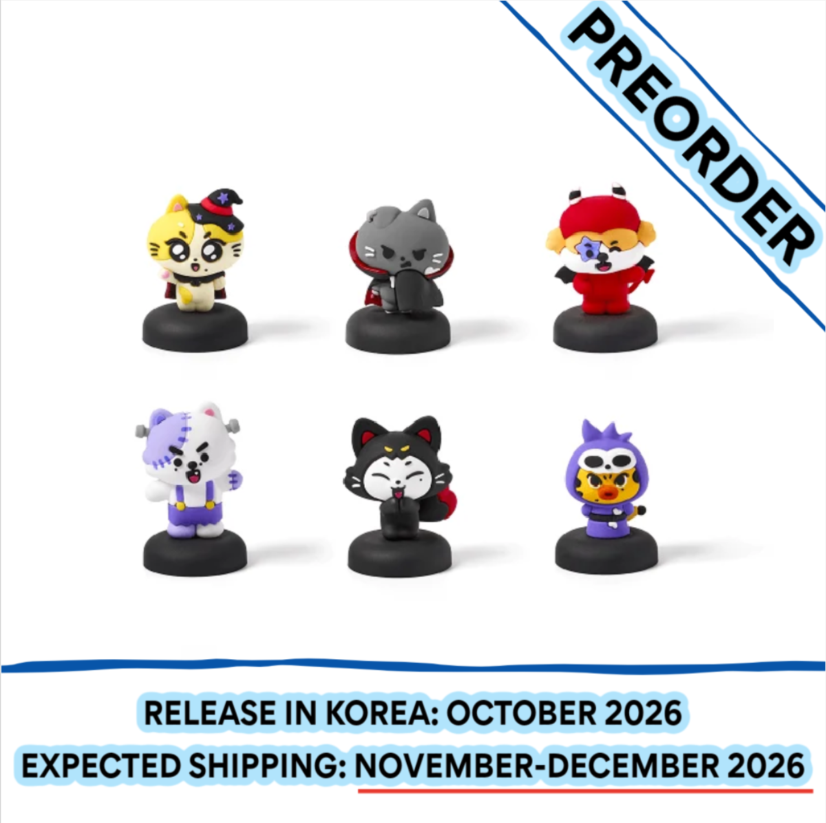 [PREORDER] [SHIPS IN NOV-DEC] ENHYPEN - 'SPOOKY ENCHIN' OFFICIAL MD - FIGURE (Member Choice)