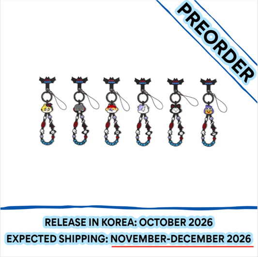 [PREORDER] [SHIPS IN NOV-DEC] ENHYPEN - 'SPOOKY ENCHIN' OFFICIAL MD - BAND KEYRING (Member Choice)