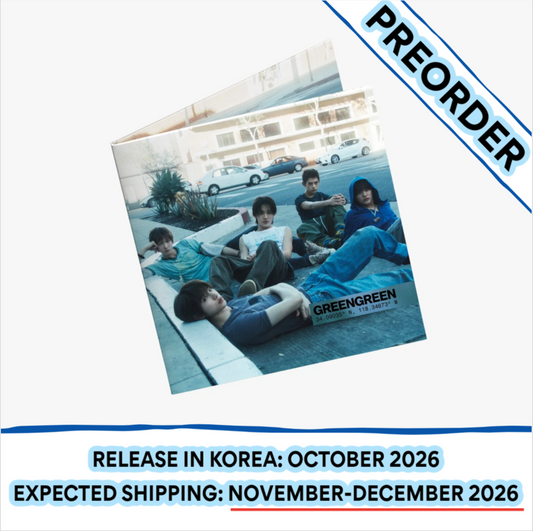 [PREORDER] [SHIPS IN NOV-DEC] CORTIS - GREENGREEN_PLAYEXTENDED 2nd EP Album - VINYL STREET Ver.