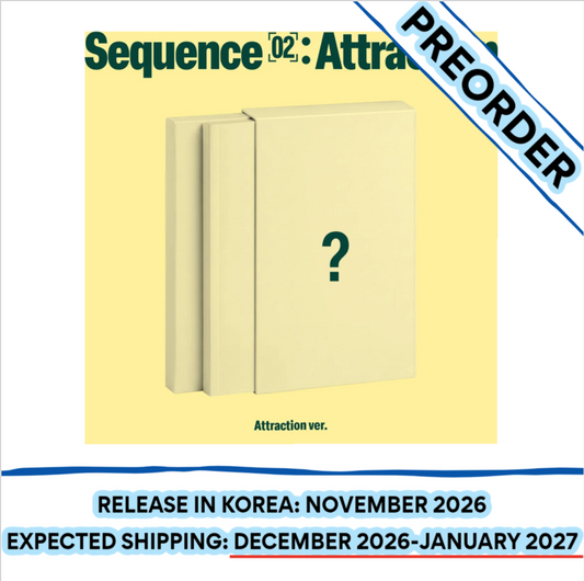 [PREORDER] [SHIPS IN DEC 2026-JAN 2027] AND2BLE - 'SEQUENCE 02 : ATTRACTION' 2ND MINI ALBUM STANDARD ATTRACTION Ver.