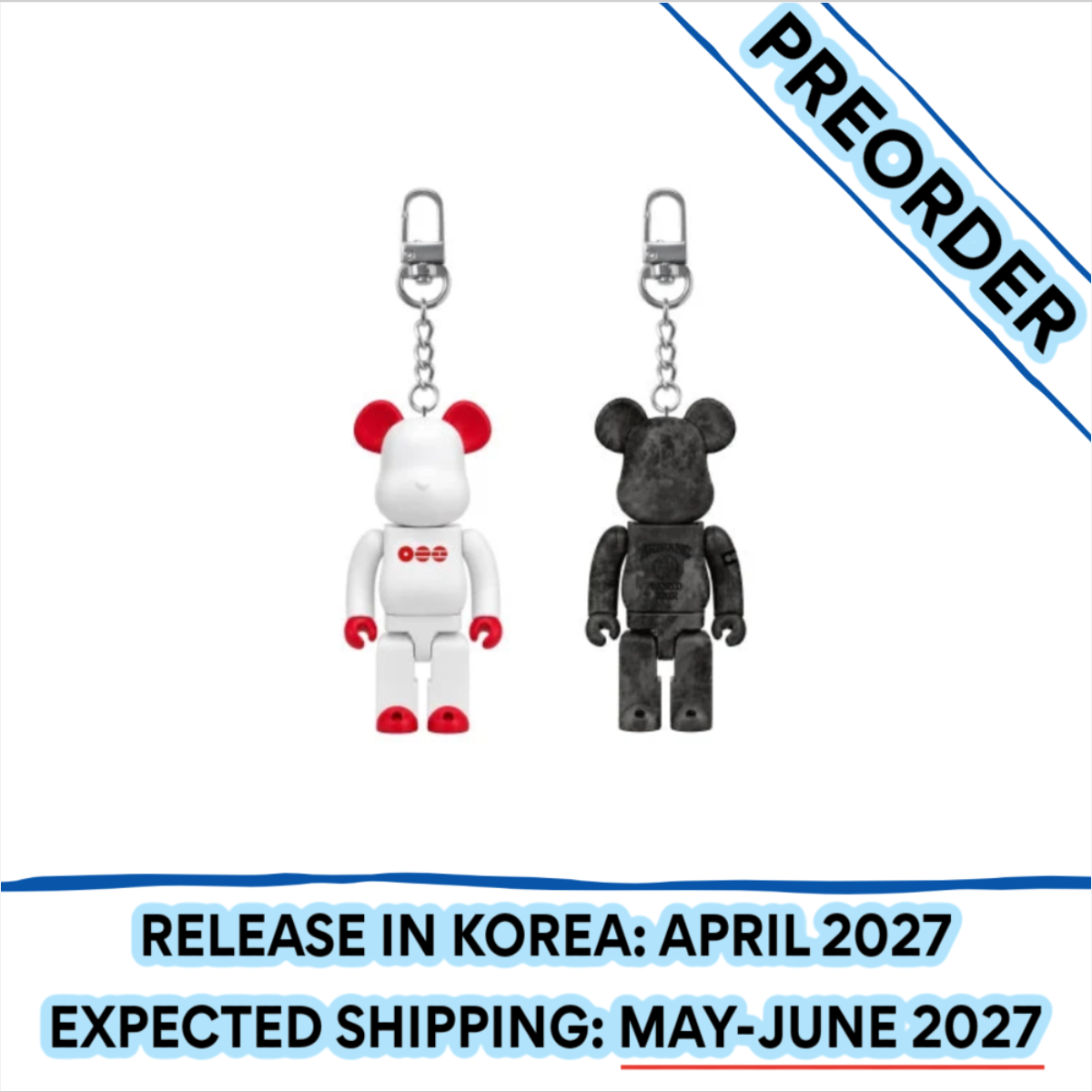 [PREORDER] [SHIPS IN MAY-JUNE 2027] BTS - BTS X BE@RBRICK 100% (Member Choice)