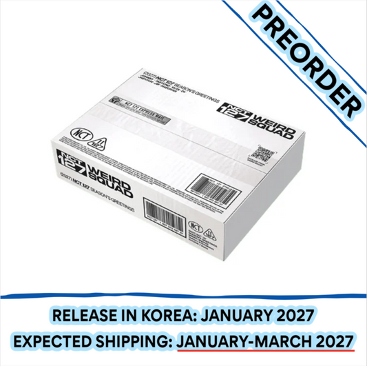 [PREORDER] [SHIPS IN JAN-MAR 2027] NCT 127 - 2027 SEASON'S GREETINGS 'Weird Squad'
