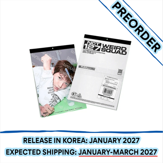 [PREORDER] [SHIPS IN JAN-MAR 2027] NCT 127 - 2027 WALL CALENDAR
