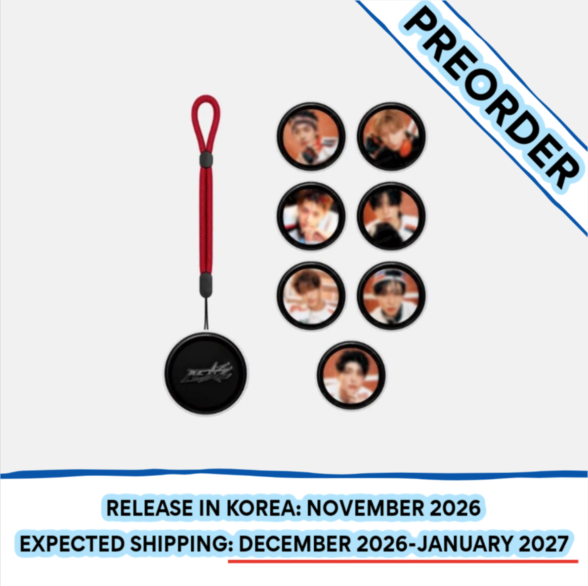 [PREORDER] [SHIPS IN DEC 2026-JAN 2027] NEXZ - 'SAUCIN' THE WORLD' 1ST ASIA TOUR IN SEOUL OFFICIAL MD - DIGITAL BADGE (Member Choice)