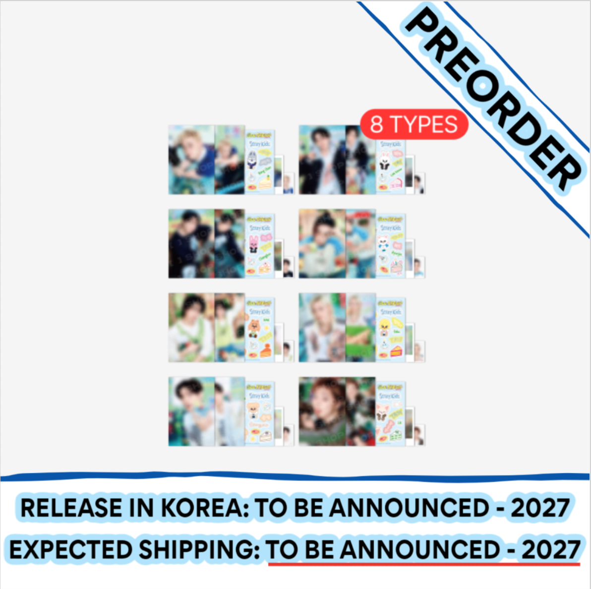 [PREORDER] [SHIPPING TBA 2027] Stray Kids - [ODD & FRESH POP-UP] OFFICIAL MD - PHOTO SET (Member Choice) + POB