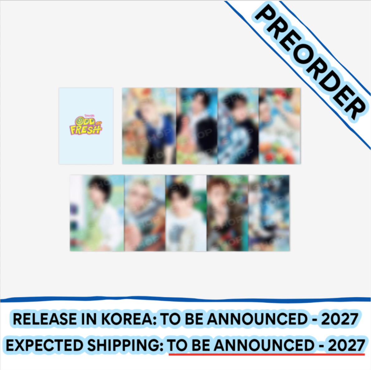 [PREORDER] [SHIPPING TBA 2027] Stray Kids - [ODD & FRESH POP-UP] OFFICIAL MD - POSTER BOOK + POB