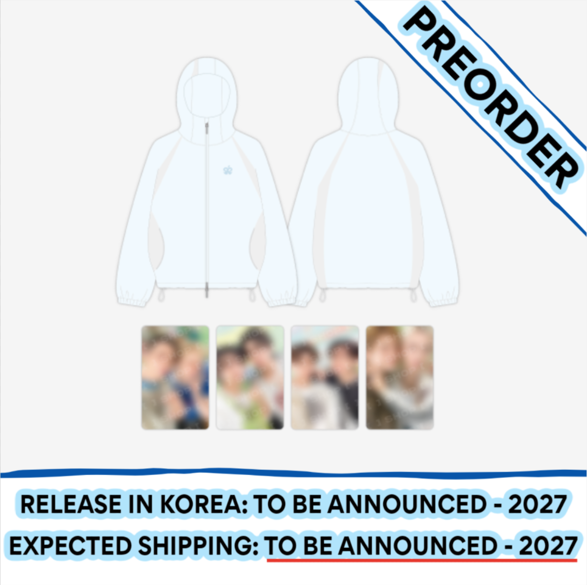 [PREORDER] [SHIPPING TBA 2027] Stray Kids - [ODD & FRESH POP-UP] OFFICIAL MD - WIND BREAKER + POB