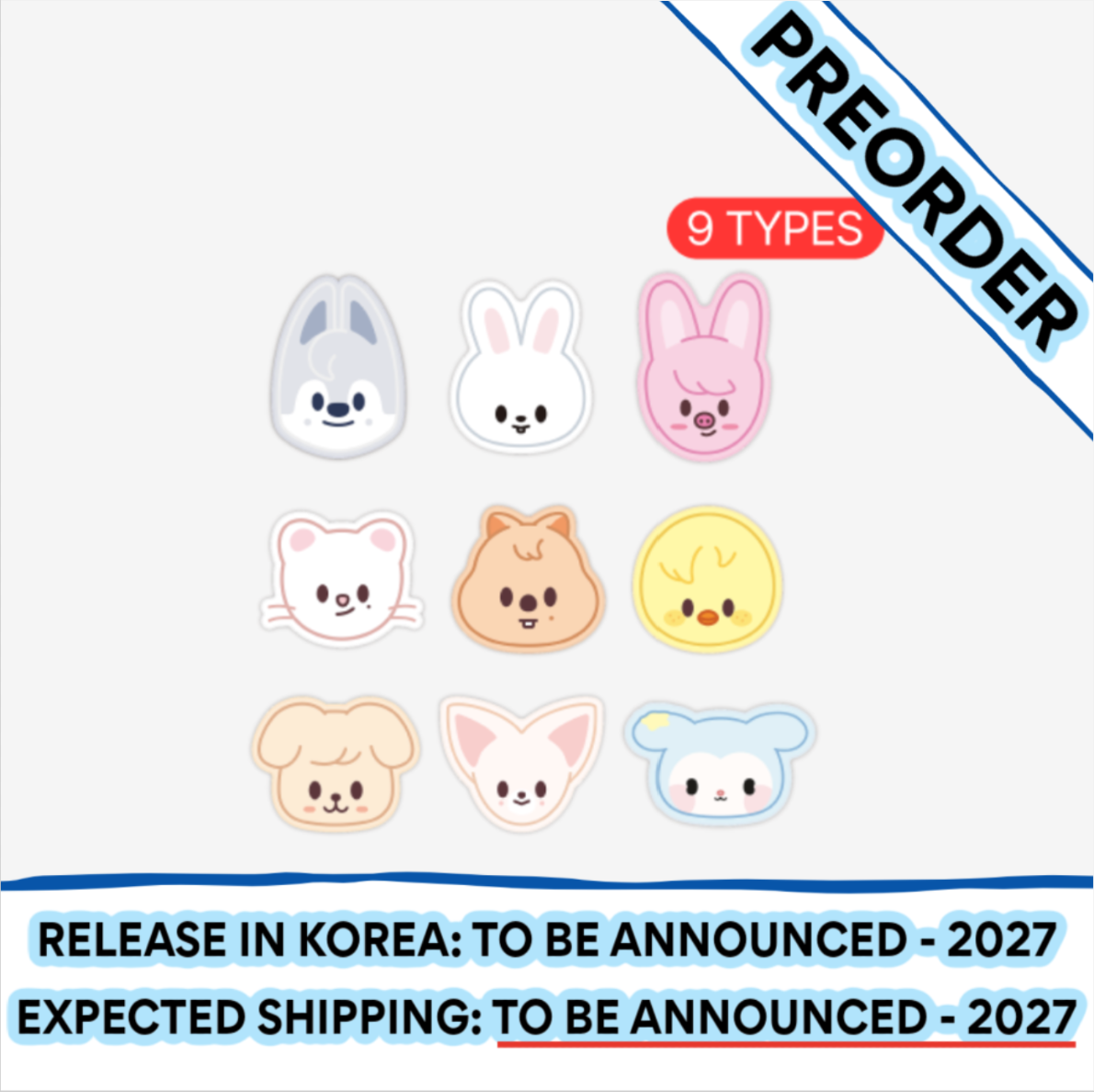 [PREORDER] [SHIPPING TBA 2027] Stray Kids - [ODD & FRESH POP-UP] OFFICIAL MD - SKZOO & TASY RUG (Member Choice) + POB