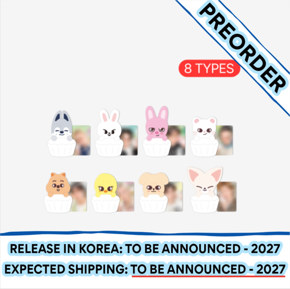 [PREORDER] [SHIPPING TBA 2027] Stray Kids - [ODD & FRESH POP-UP] OFFICIAL MD - SKZOO MOOD LAMP (Member Choice) + POB