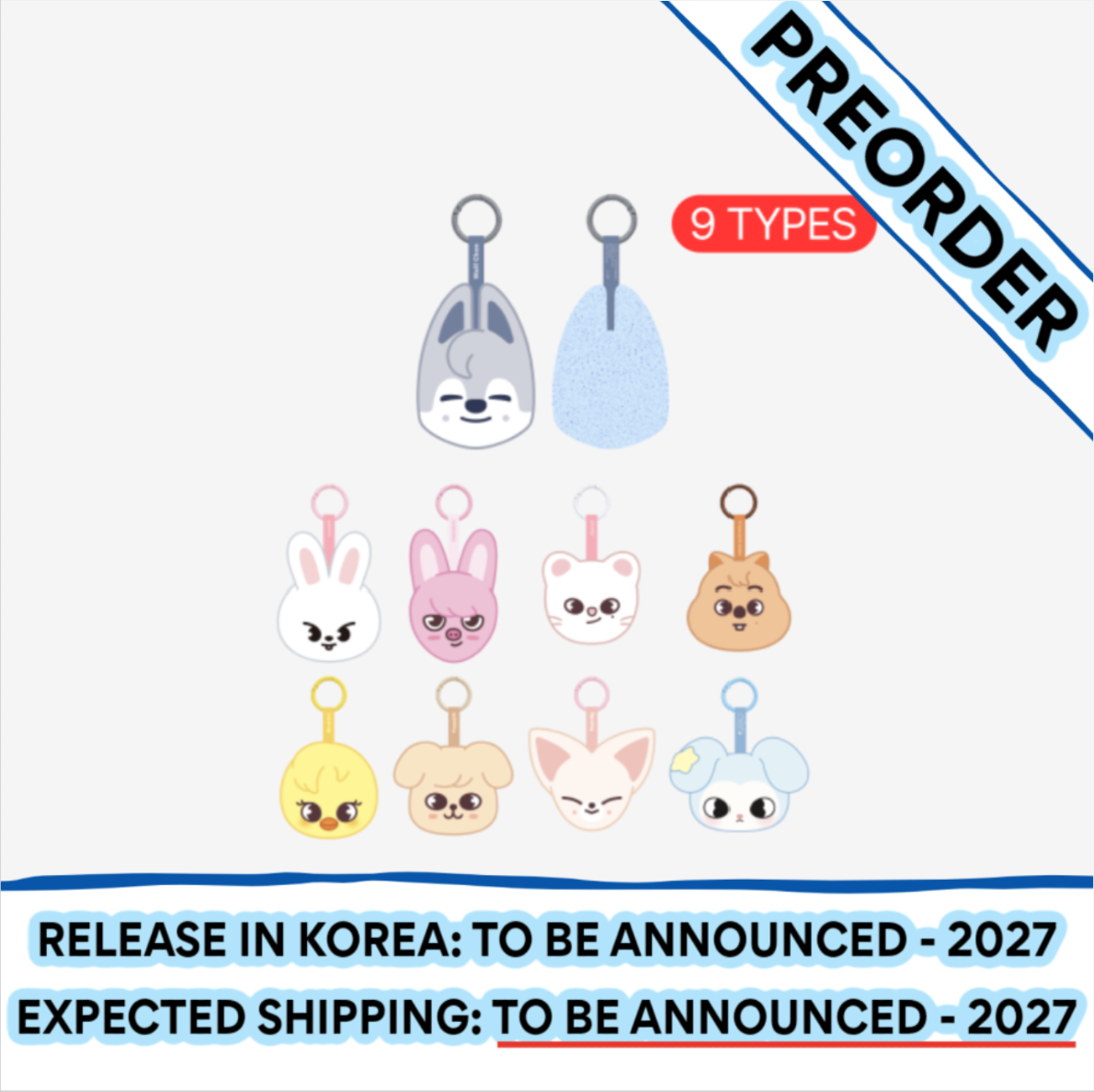 [PREORDER] [SHIPPING TBA 2027] Stray Kids - [ODD & FRESH POP-UP] OFFICIAL MD - SKZOO & TASY SCRUBBER (Member Choice) + POB