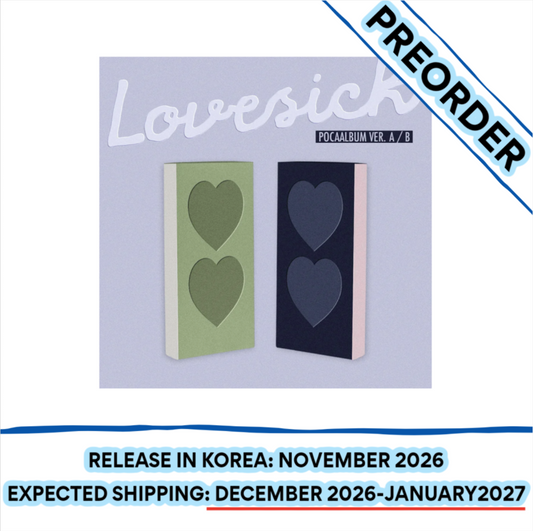 [PREORDER] [SHIPS IN DEC 2026-JAN 2027] ITZY CHAERYEONG - 'LOVESICK 1ST MINI ALBUM' - POCAALBUM Ver. (RANDOM)