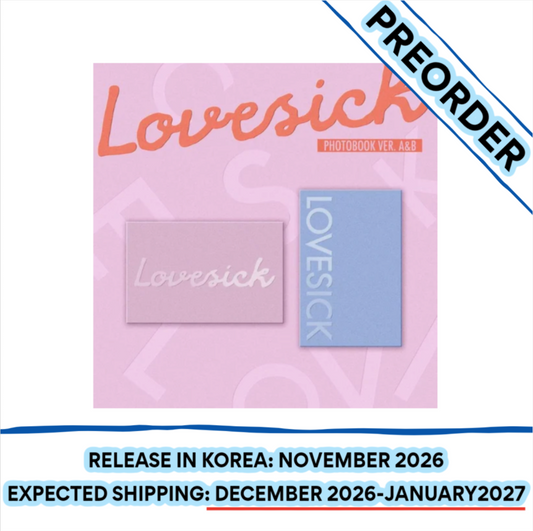 [PREORDER] [SHIPS IN DEC 2026-JAN 2027] ITZY CHAERYEONG - 'LOVESICK 1ST MINI ALBUM' - PHOTOBOOK Ver. (RANDOM)