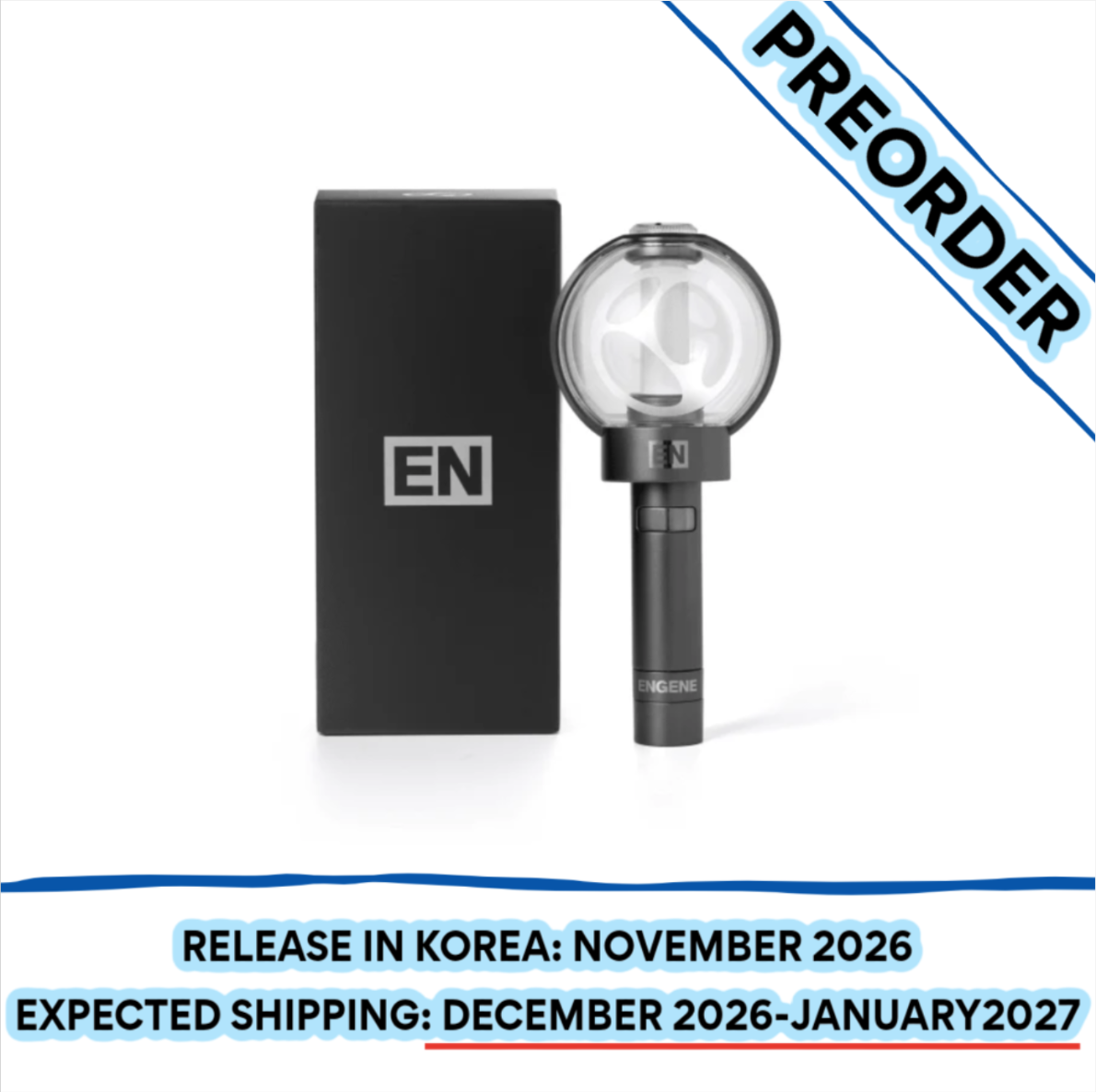 [PREORDER] [SHIPS IN DEC 2026-JAN 2027] ENHYPEN - OFFICIAL LIGHT STICK VER.2 (RENEWAL EDITION)