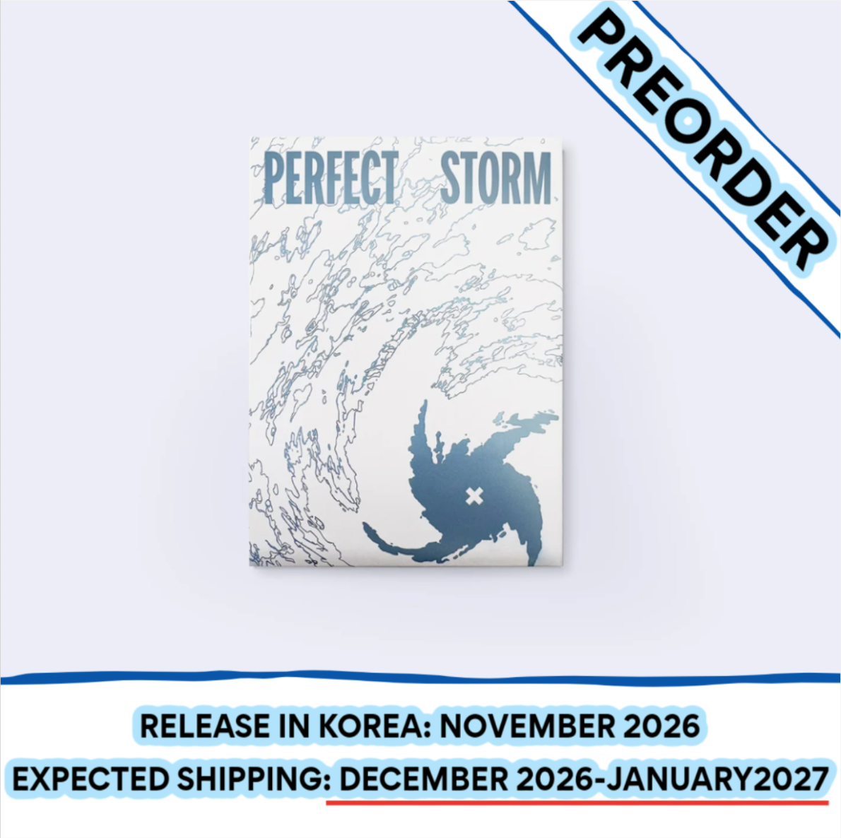 [PREORDER] [SHIPS IN DEC 2026-JAN 2027] TXT - 'PERFECT STORM' 9TH MINI ALBUM - WEVERSE ALBUMS Ver. (RANDOM)