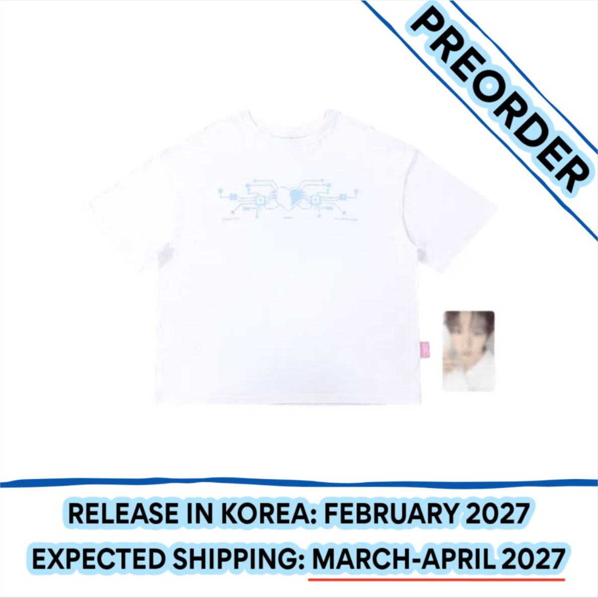[PREORDER] [SHIPS IN MAR-APR 2027] NCT WISH - 'I SPY' POP UP OFFICIAL MD - T-SHIRT SET (Member Choice)