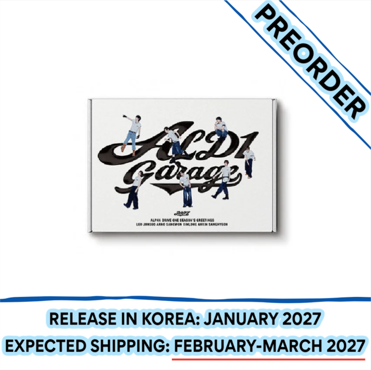 [PREORDER] [SHIPS IN FEB-MAR 2027] ALPHA DRIVE ONE - ALD1 GARAGE 2027 SEASON'S GREETINGS DESK Ver.