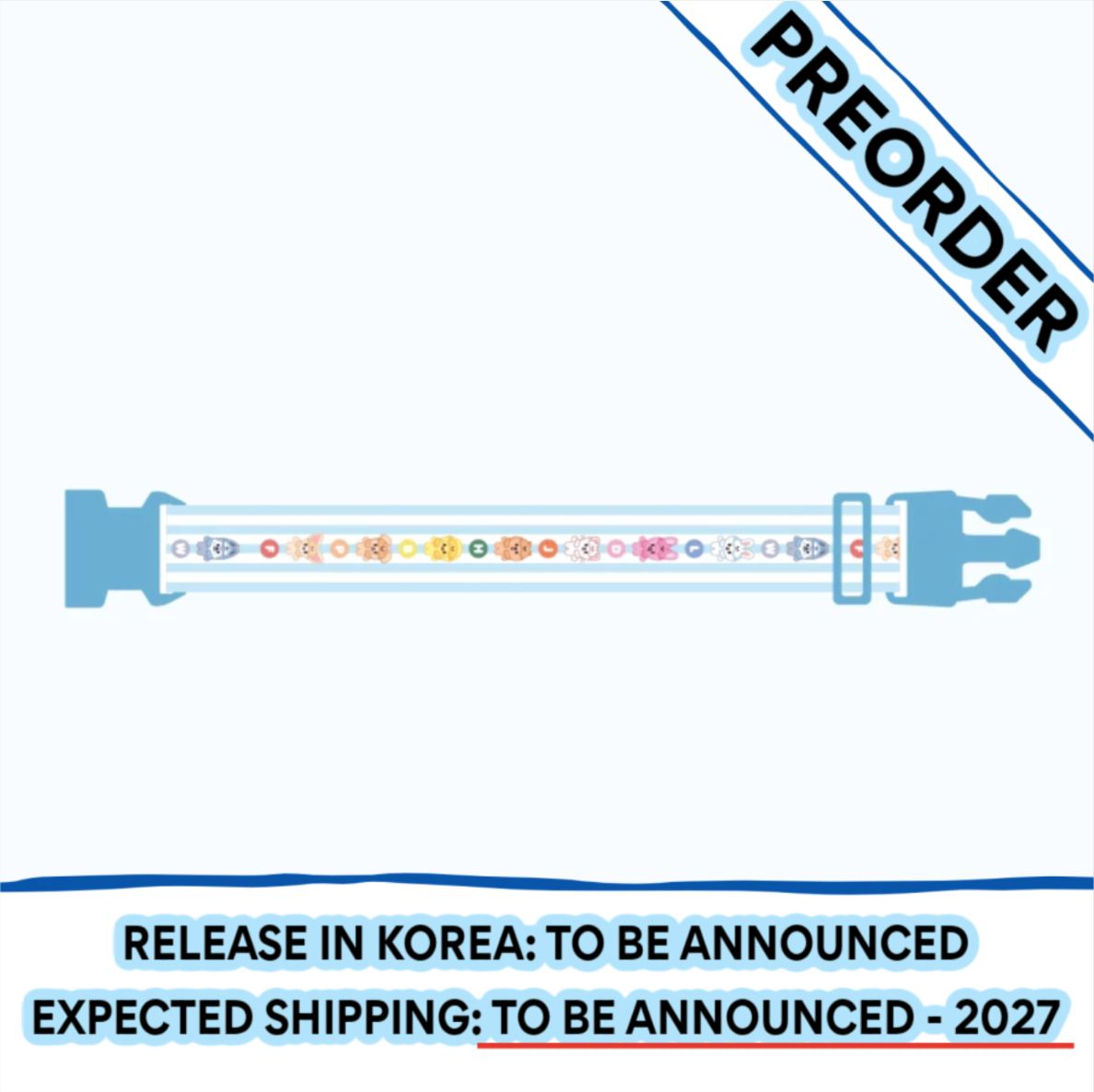 [PREORDER] [SHIPPING TBA 2027] Stray Kids - [SKZOO EVERYWHERE ALL AROUND THE WORLD] Global POP-UP STORE IN LATAM OFFICIAL MD - SKZOO LUGGAGE STRAP + POB