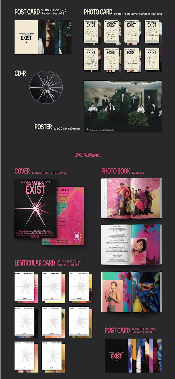 EXO - 7TH ALBUM [EXIST] PHOTOBOOK Ver.